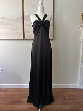 luna formal high slit dress Luna Gown by elle zeitoune